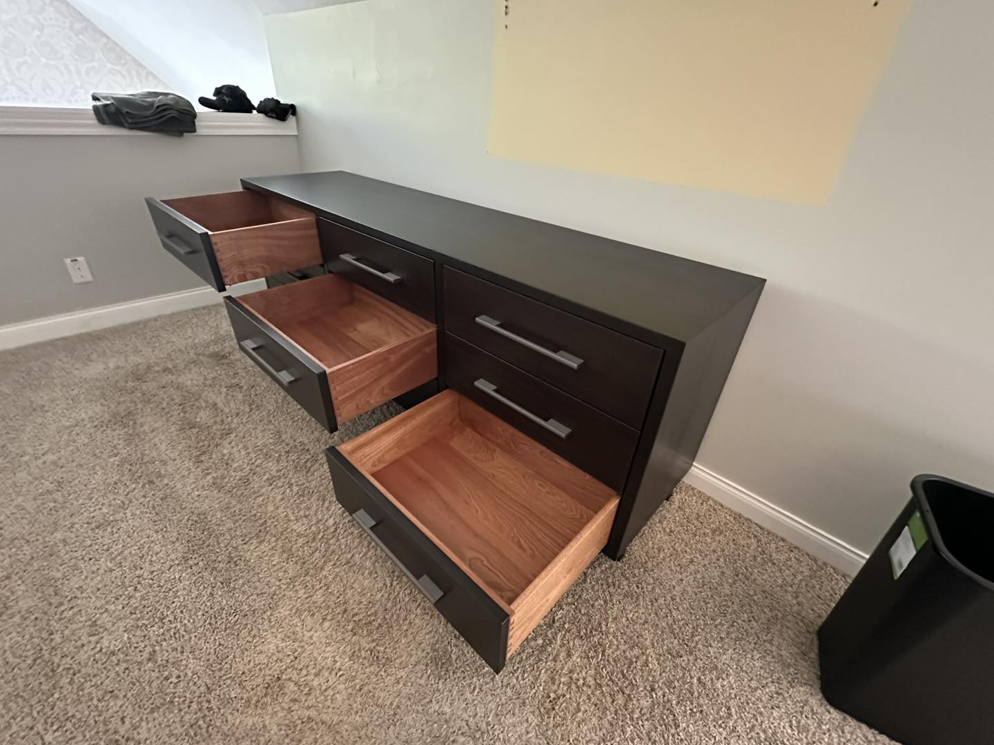 Custom Dresser Opened